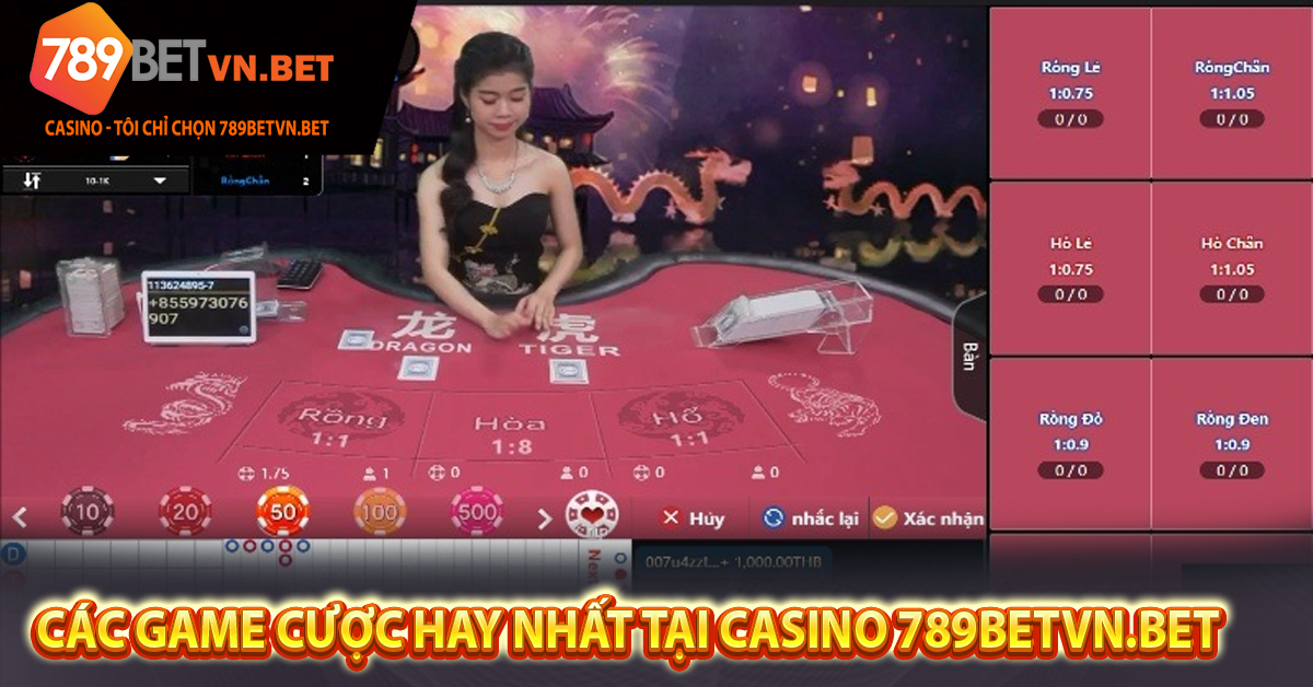 Các game cược hay nhất tại Casino 789betvn.bet 